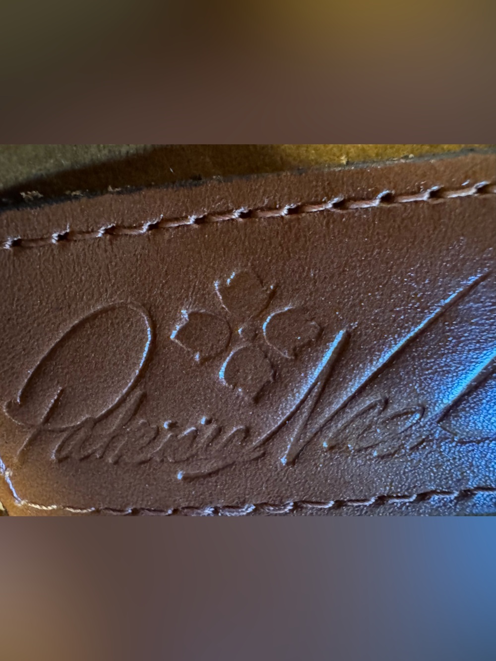 EUC Patricia Nash Marinella Leather Crossbody Bag Wristlet  Floral - Picture 9 of 9